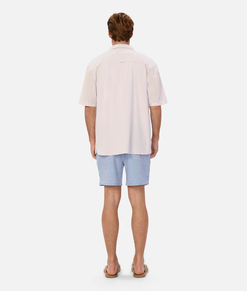 The Coressia Swim Short - Royal White