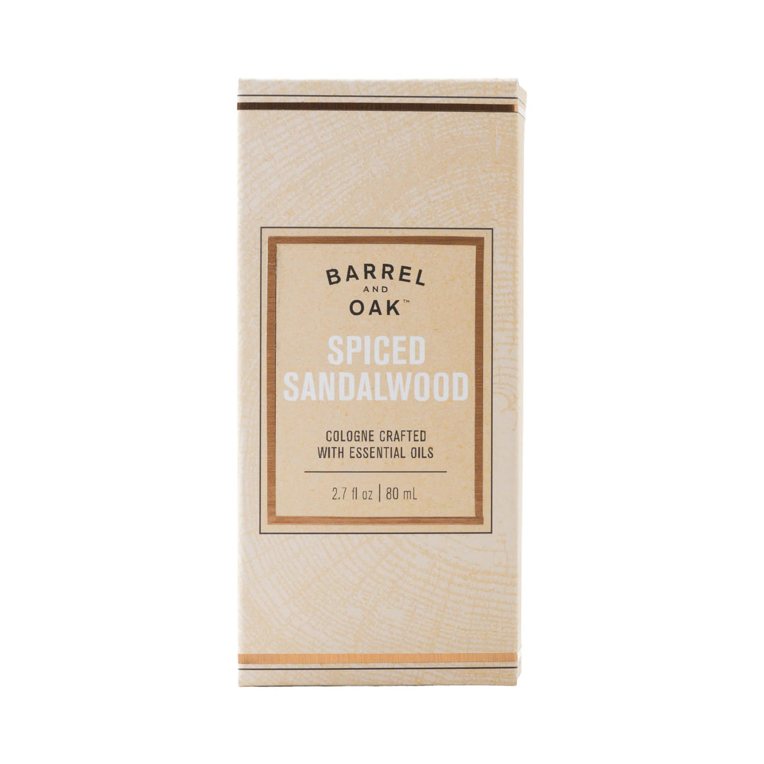 Natural Fragrance Cologne - Spiced Sandalwood