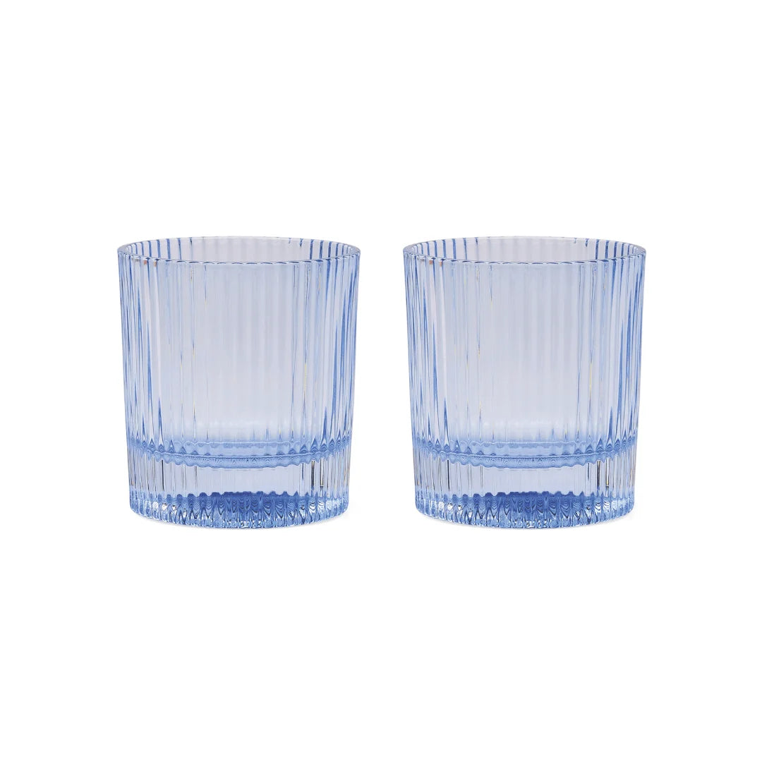 The Scout Lowball Glasses - Blue