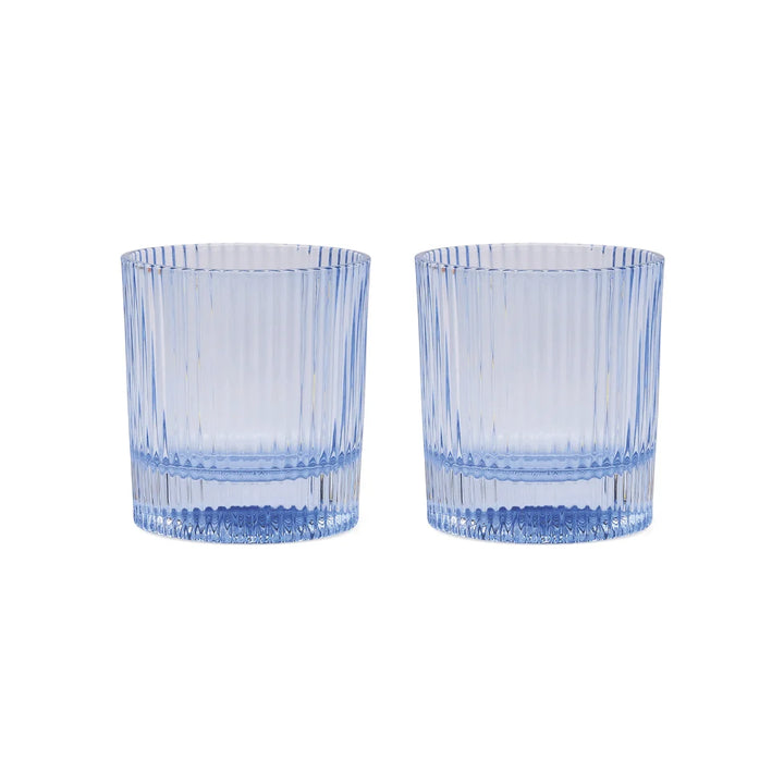 The Scout Lowball Glasses - Blue