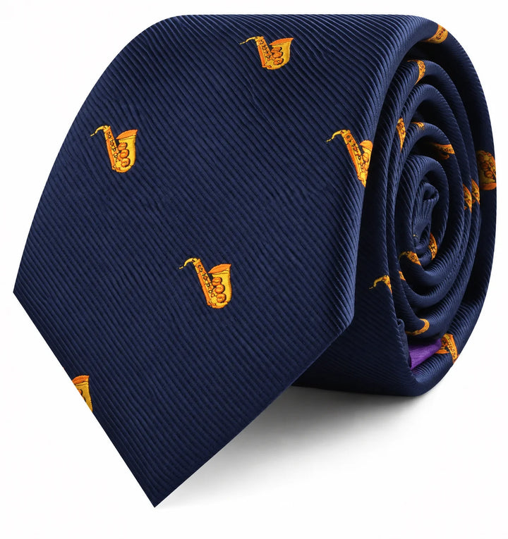 Saxophone Skinny Tie