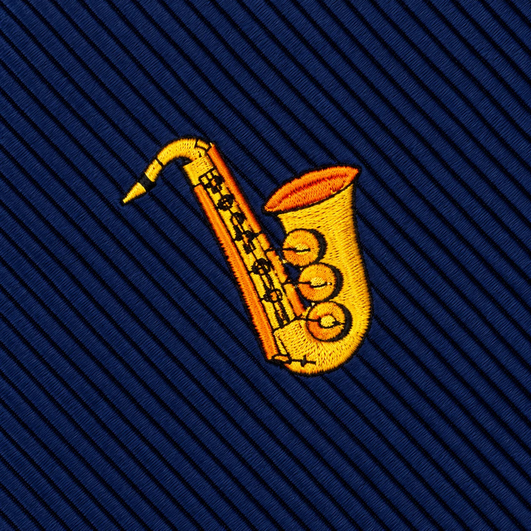 Saxophone Skinny Tie