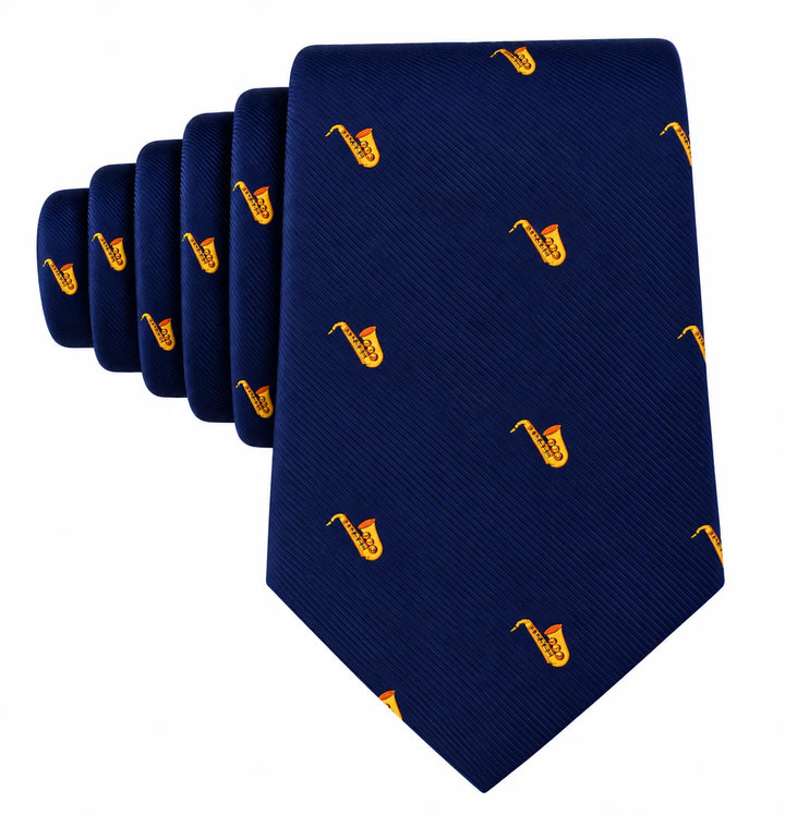Saxophone Skinny Tie