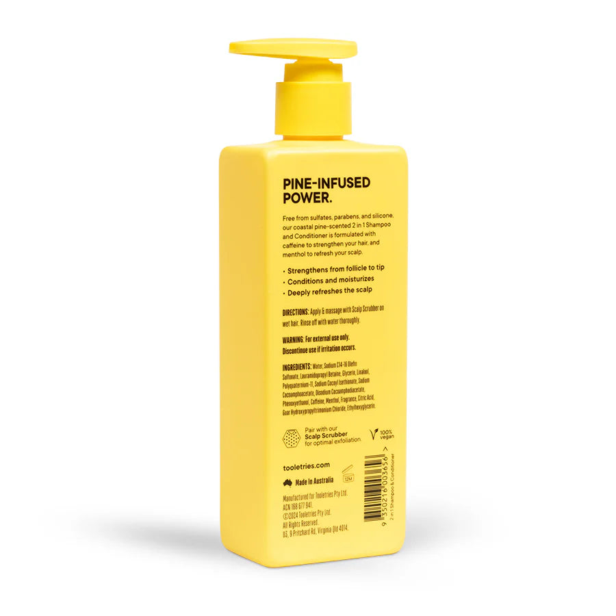 2 in 1 Shampoo & Conditioner - Coastal Pine