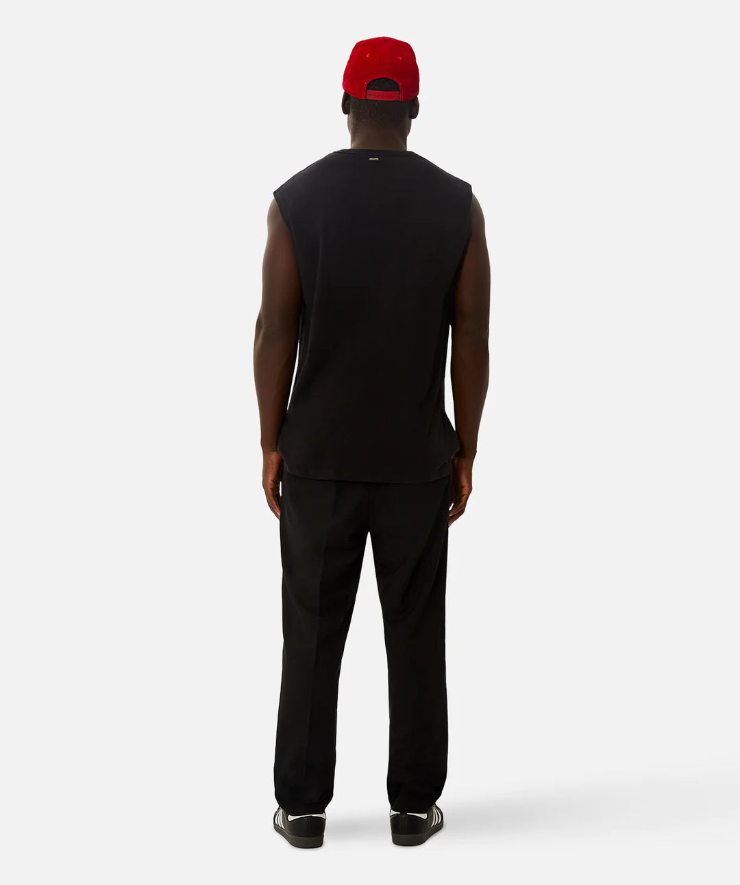 The Del Sur Sleeveless Tee - Black