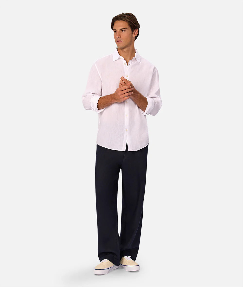 St Martins L/S Shirt- Winter White