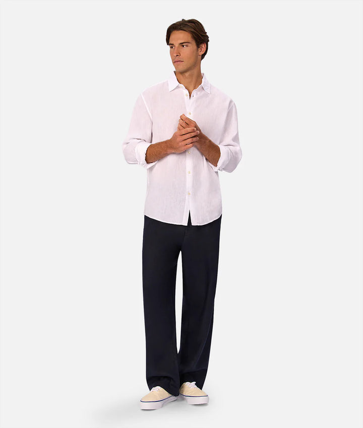 St Martins L/S Shirt- Winter White