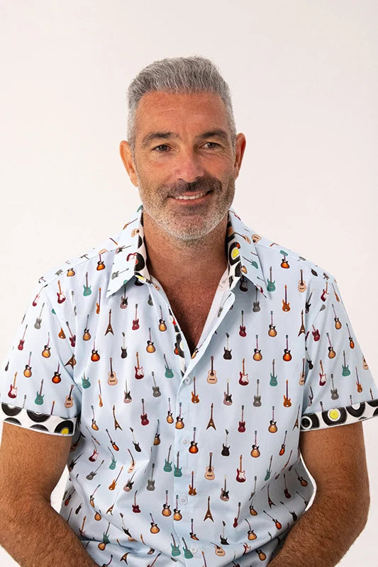 Swinton S/S Shirt - Sky