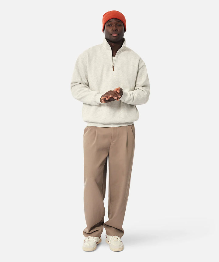 The Staunton Tracktop - Oatmeal Marle