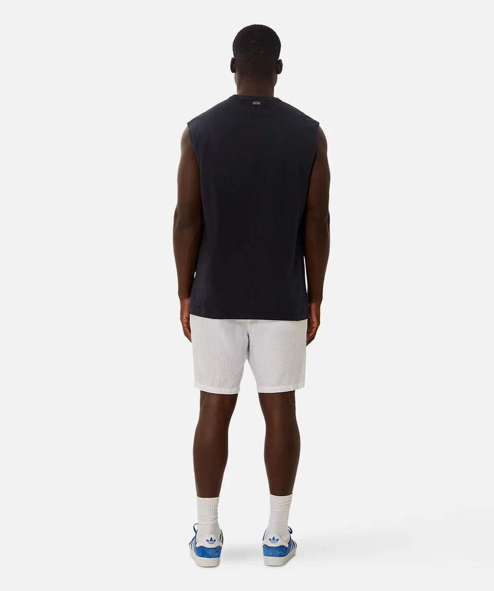 The Del Sur Sleeveless Tee - OD DK Navy