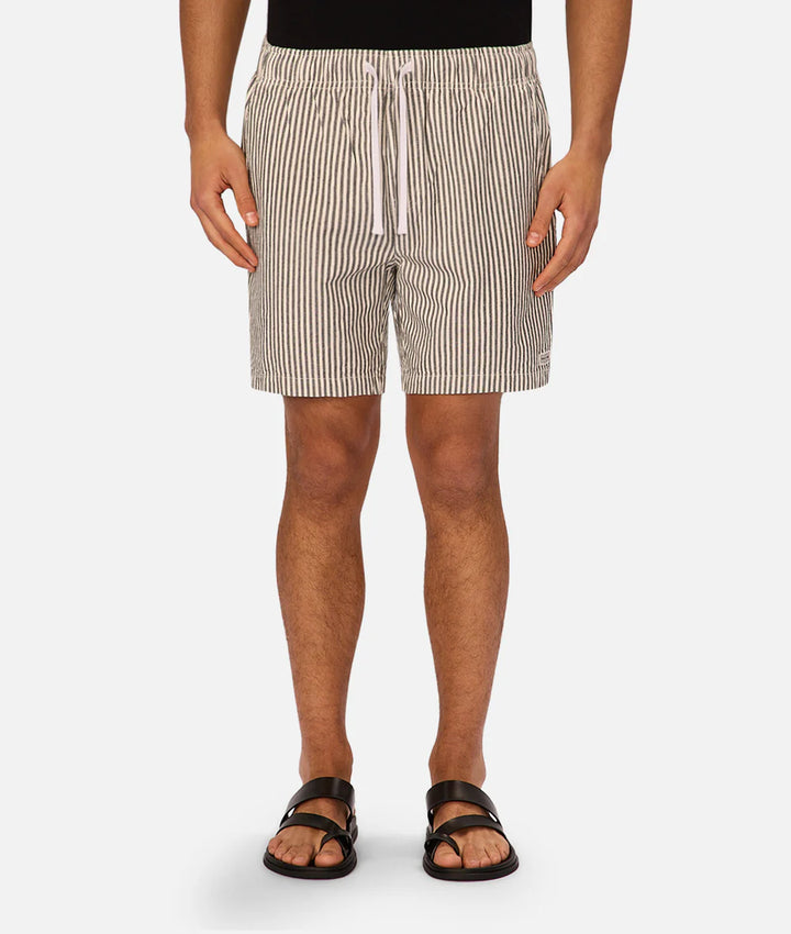 The New Southwest Short - Dk Teal/White