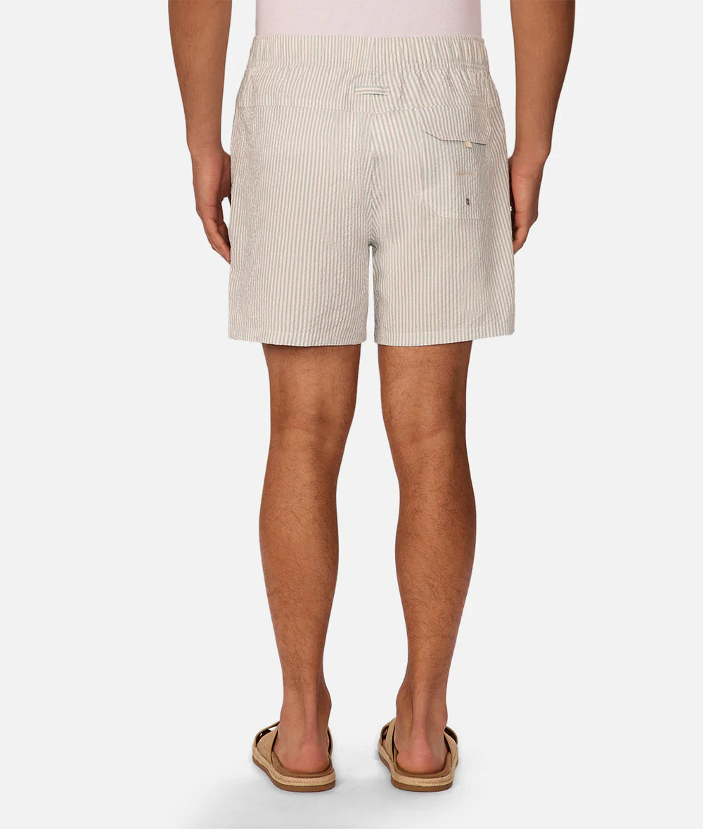 The Coressia Swim Trunk - Sky White