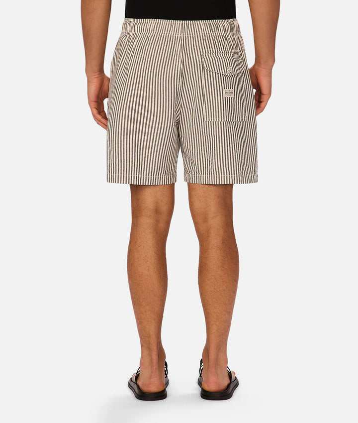 The New Southwest Short - Dk Teal/White