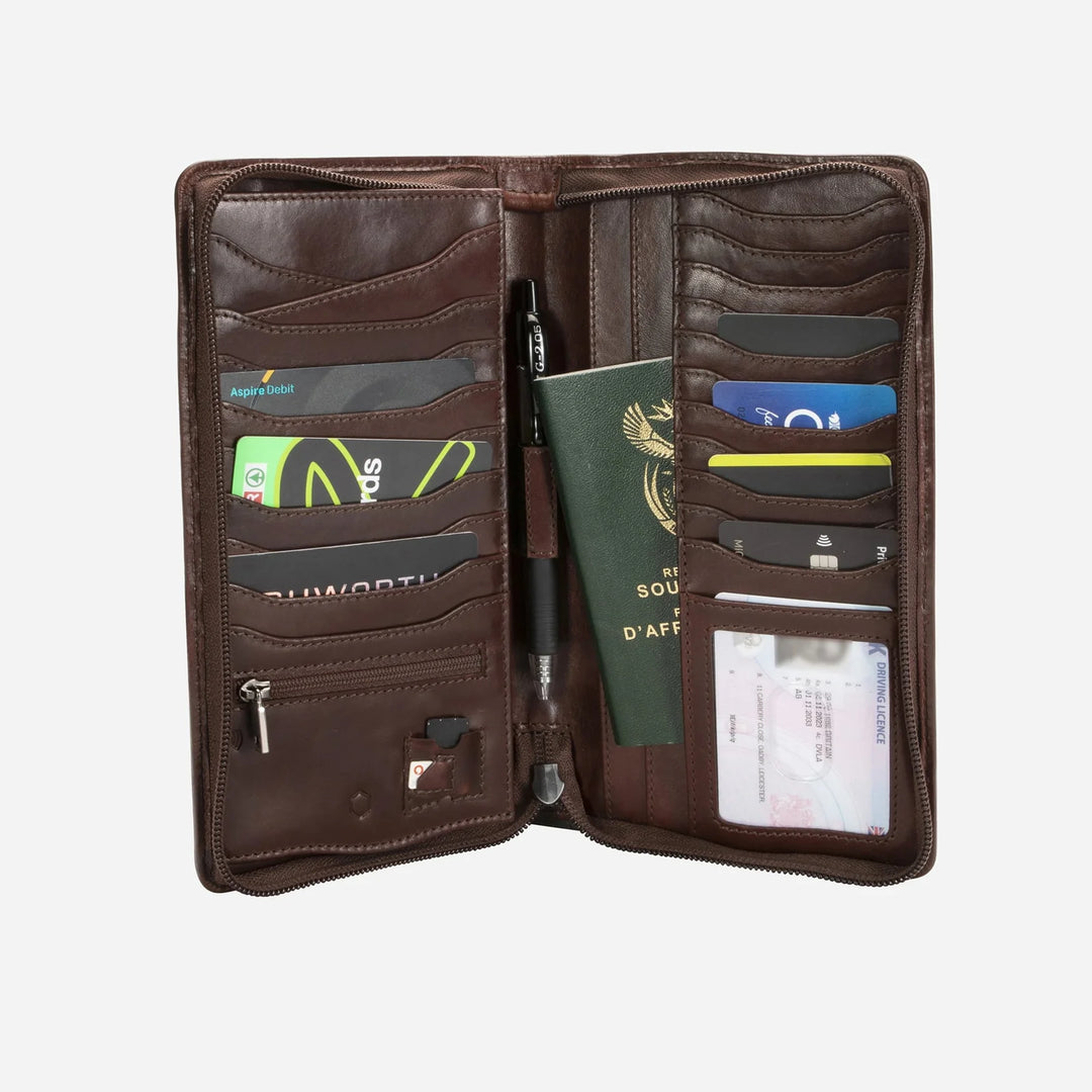 Travel Wallet - Mocha