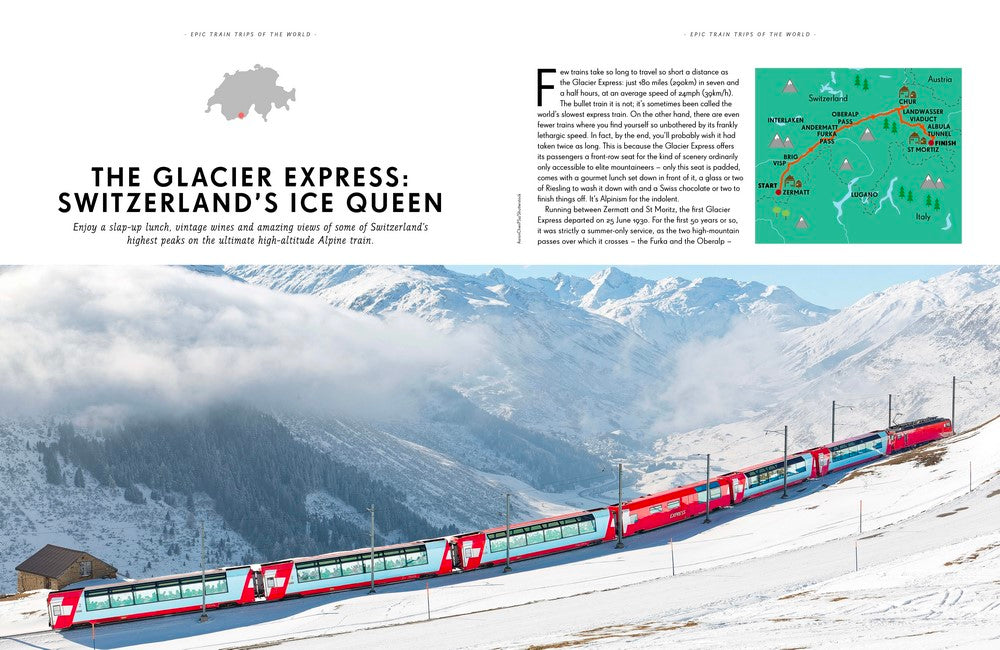 Epic Train Trips Of The World