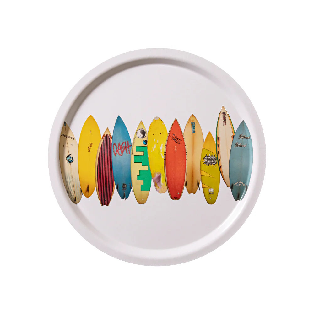 Vintage Surf Boards Handmade Birch Tray