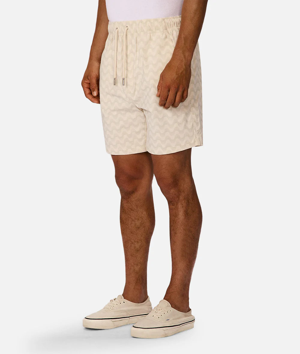 The Vincent Swim Short - Jade/Cream