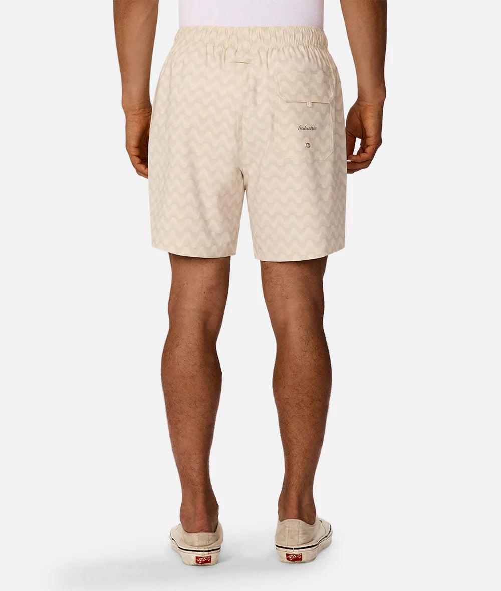 The Vincent Swim Short - Jade/Cream