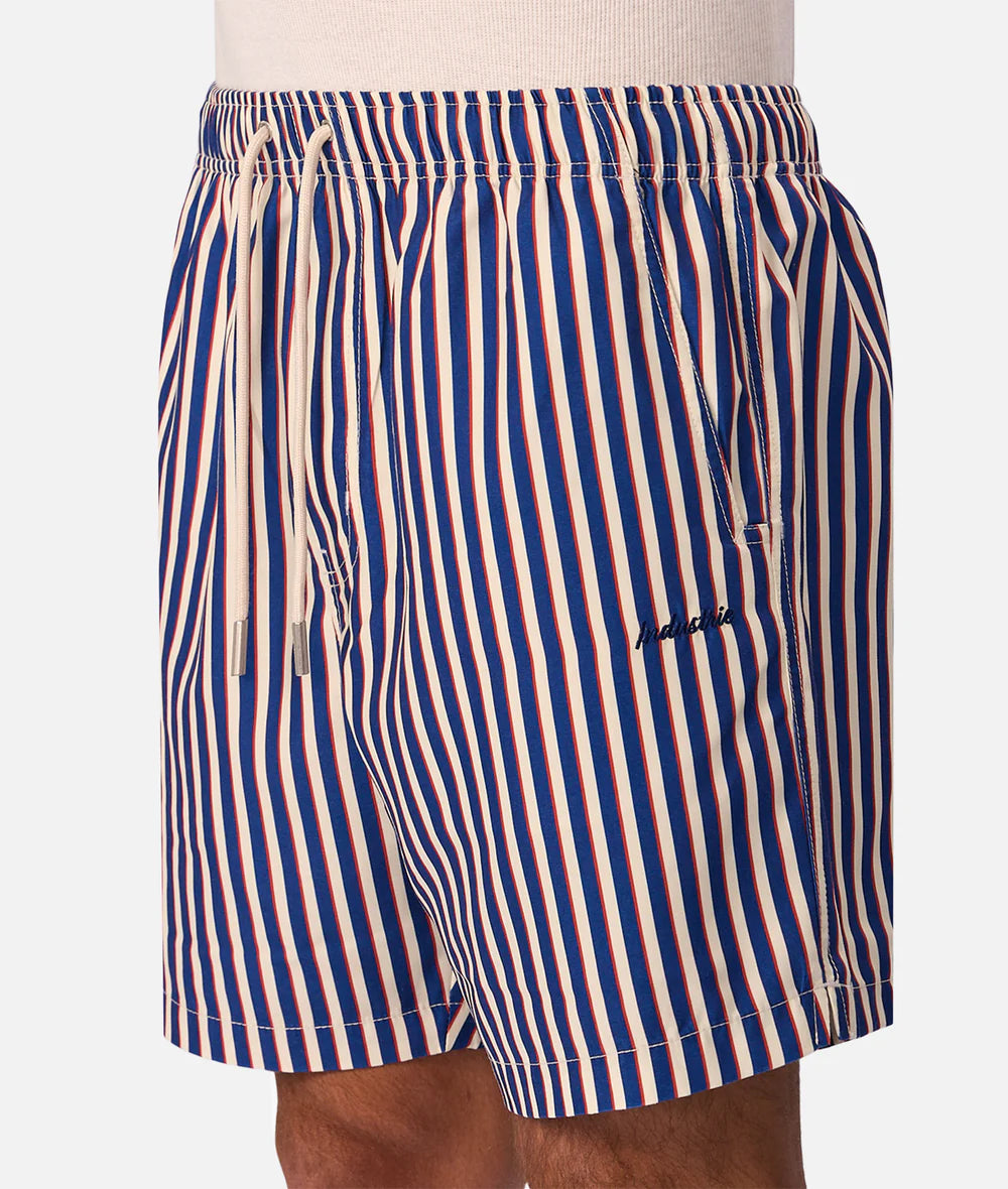 The Ventura Swim Short - Royal Red Combo