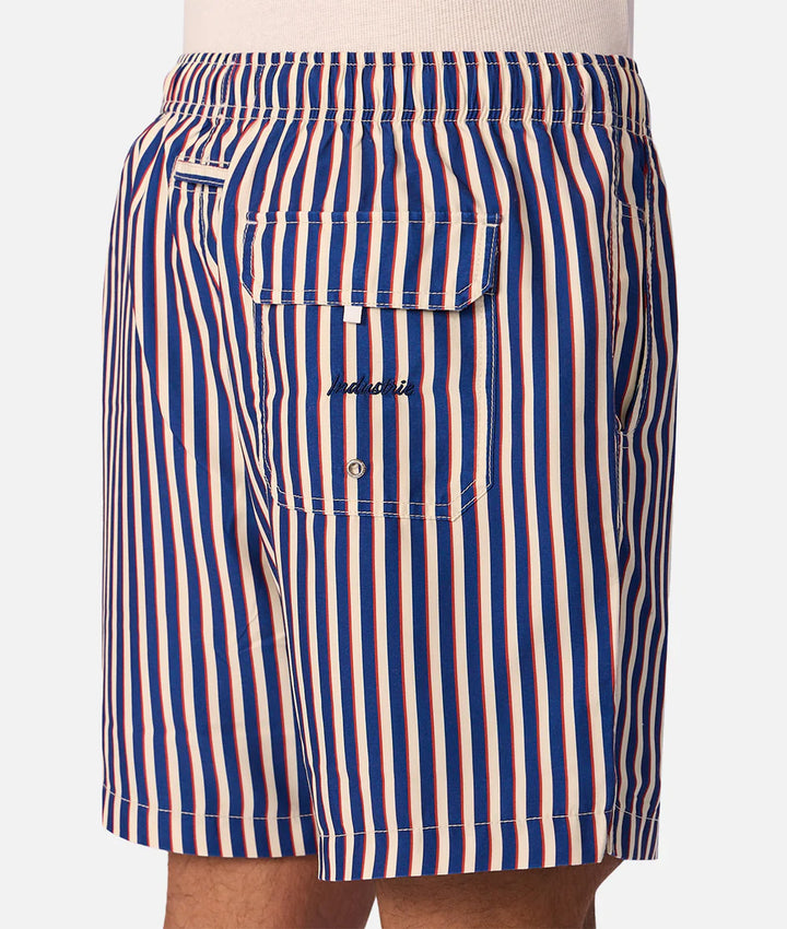 The Ventura Swim Short - Royal Red Combo