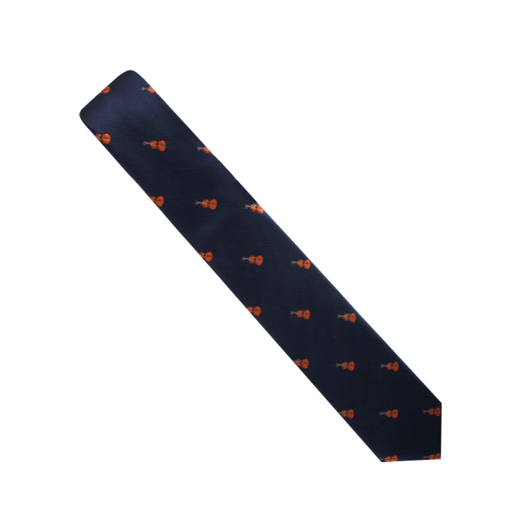 Violin Skinny Tie