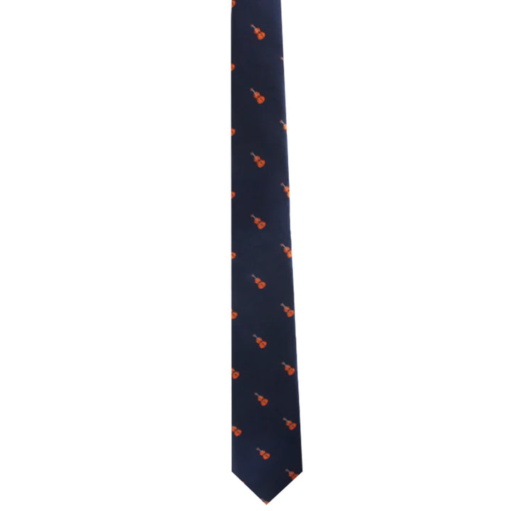 Violin Skinny Tie
