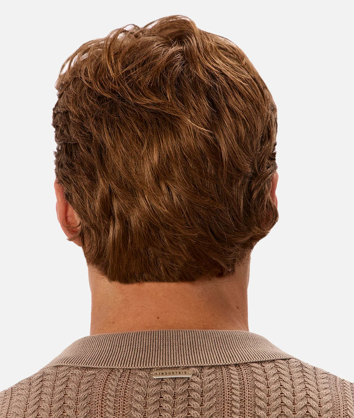 The Washed Alessio S/S Shirt - Washed Brown