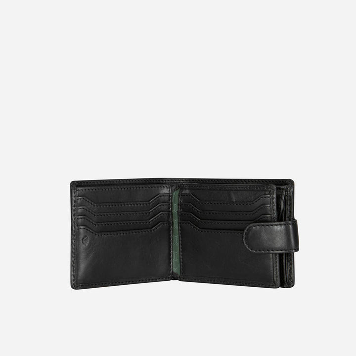 Wallet With Coin - Black
