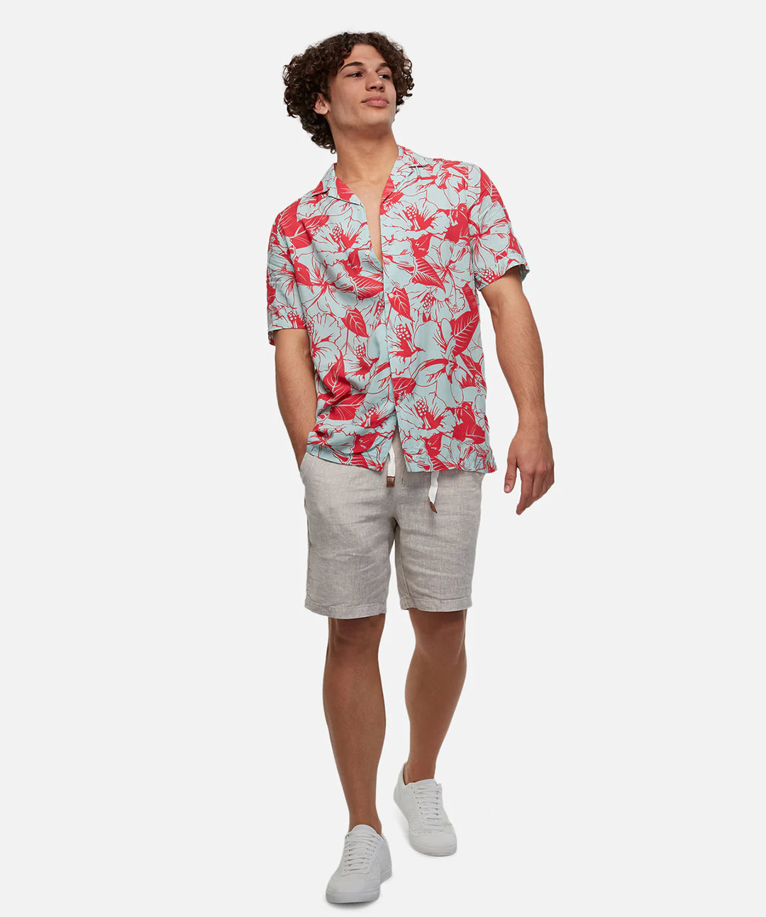 The Baller Linen Short - YD Wheat