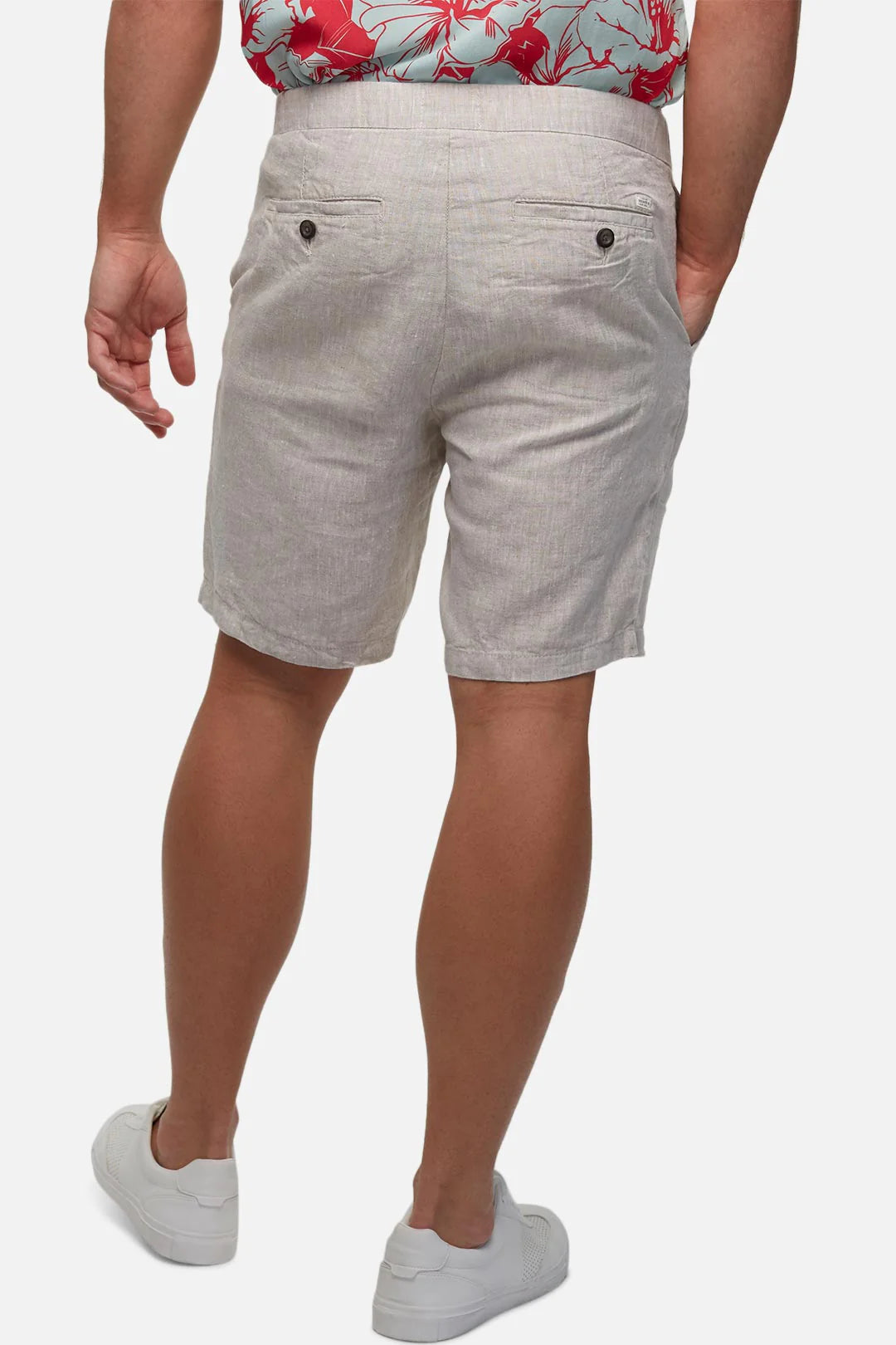 The Baller Linen Short - YD Wheat