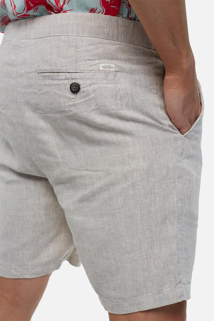 The Baller Linen Short - YD Wheat