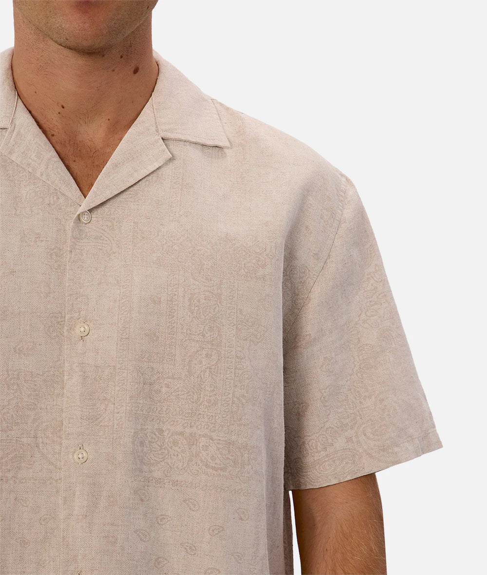 The Winona S/S Shirt - Sand Wheat