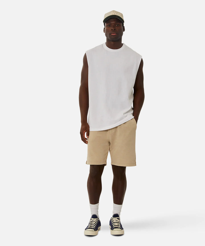 The Del Sur Sleeveless Tee - White