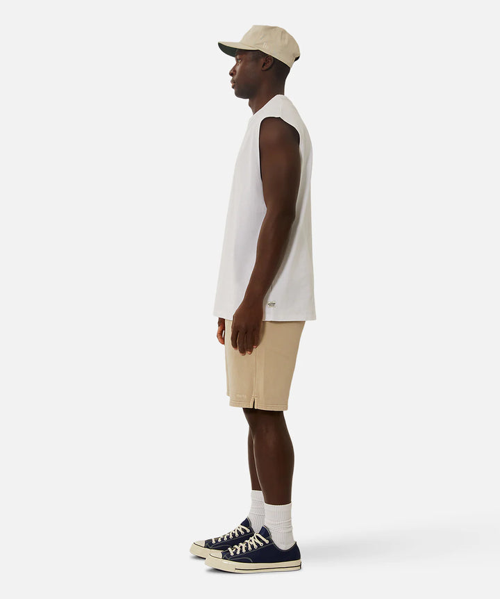 The Del Sur Sleeveless Tee - White