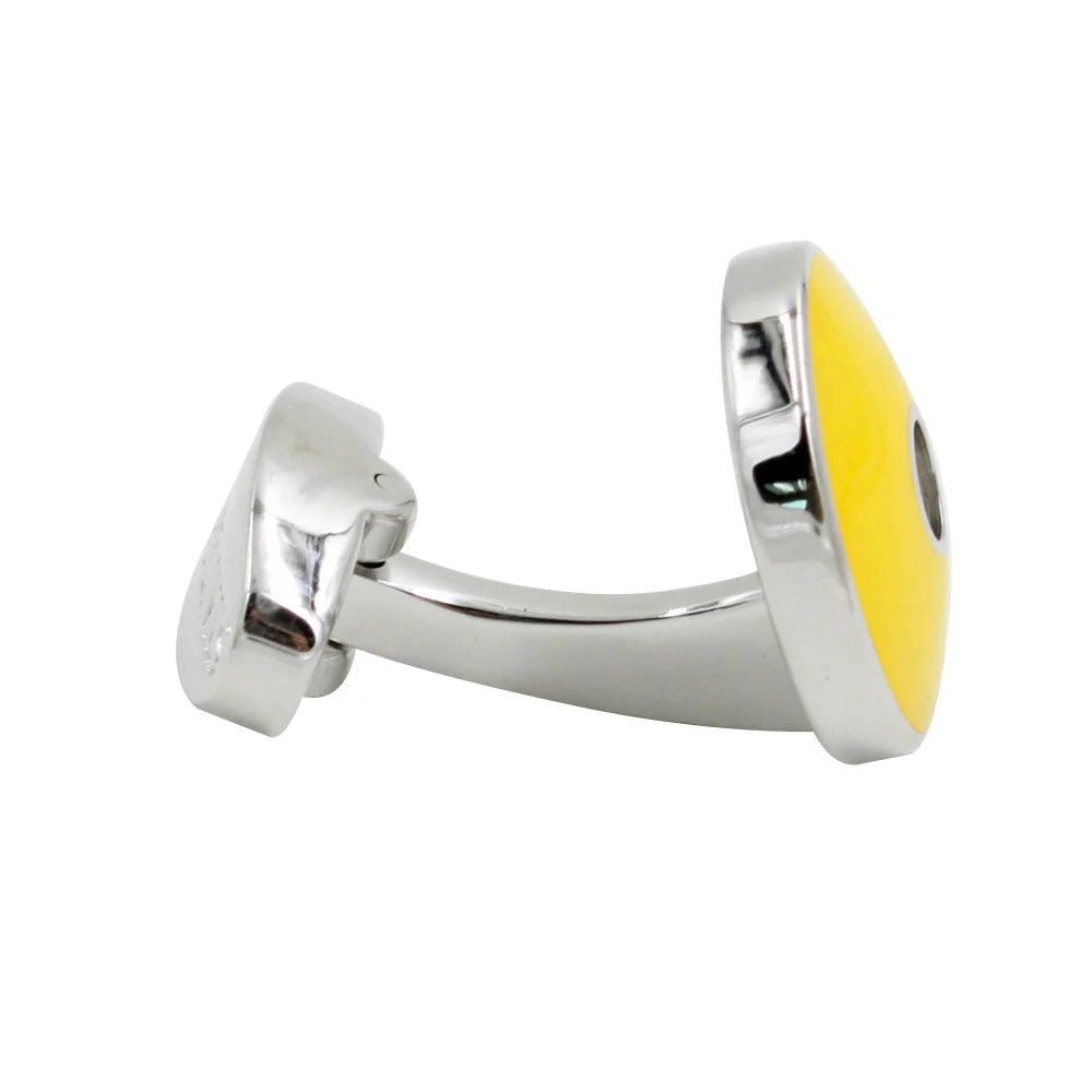 Sapphire Yellow Cufflinks