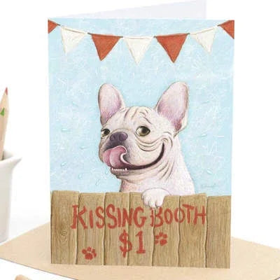 Kissing Booth - Greeting Card