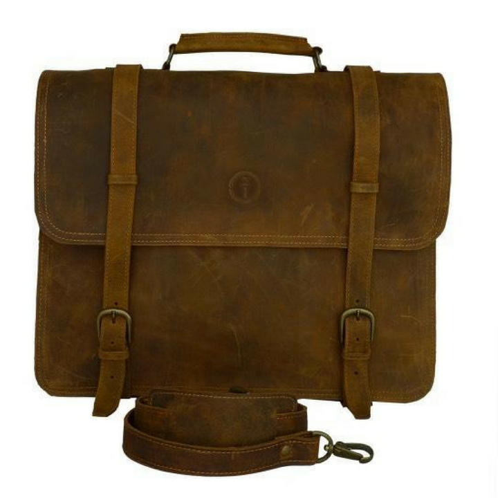 Bill Leather Satchel 17"