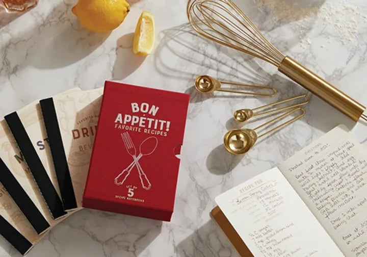 Bon Apetit - Favourite Recipes Notebooks