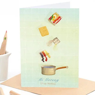 Mi Goreng - Greeting Card