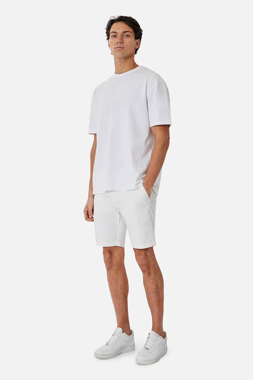 The New Washed Cuba Short - White