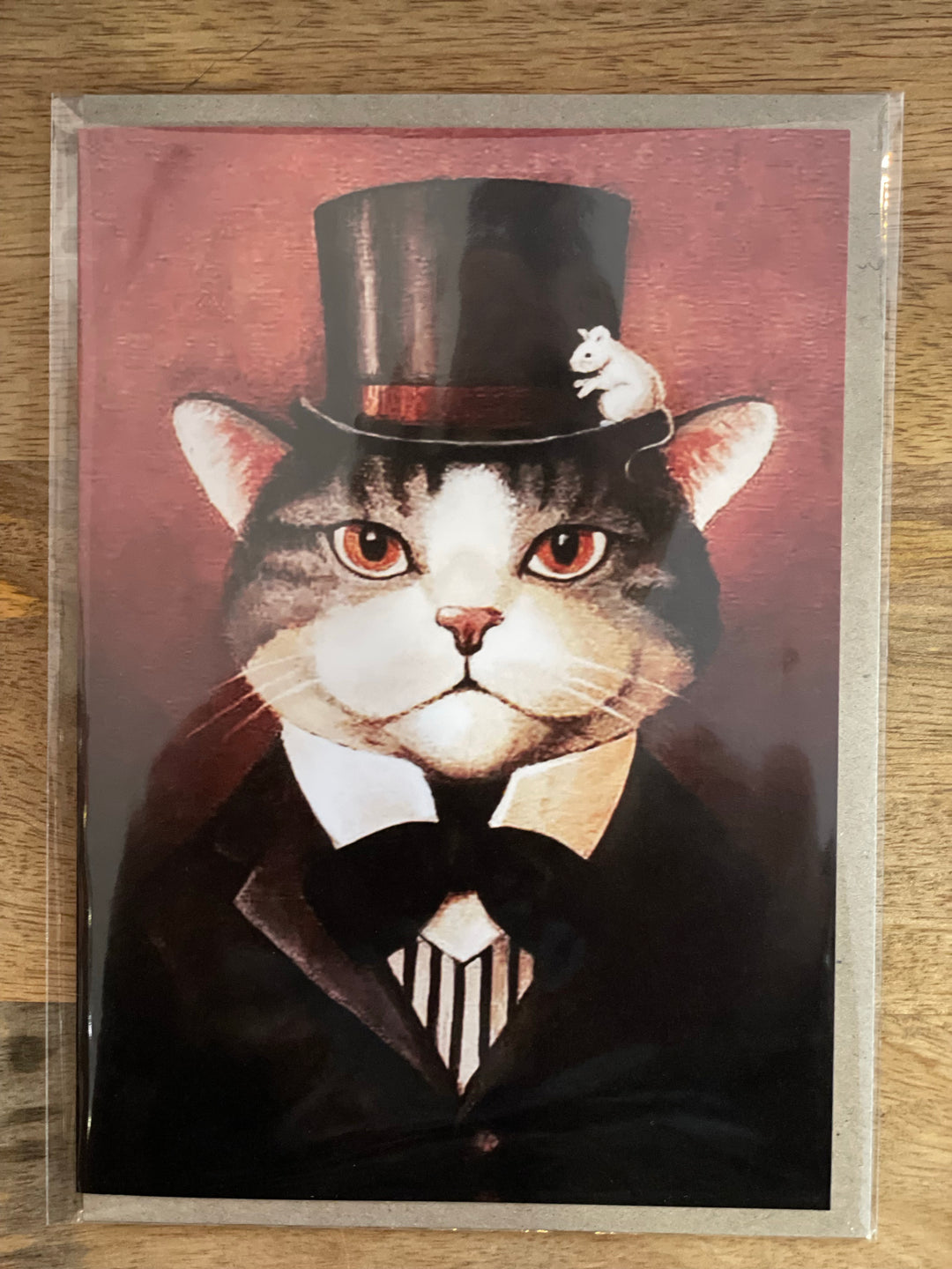 Dapper Cat - Card