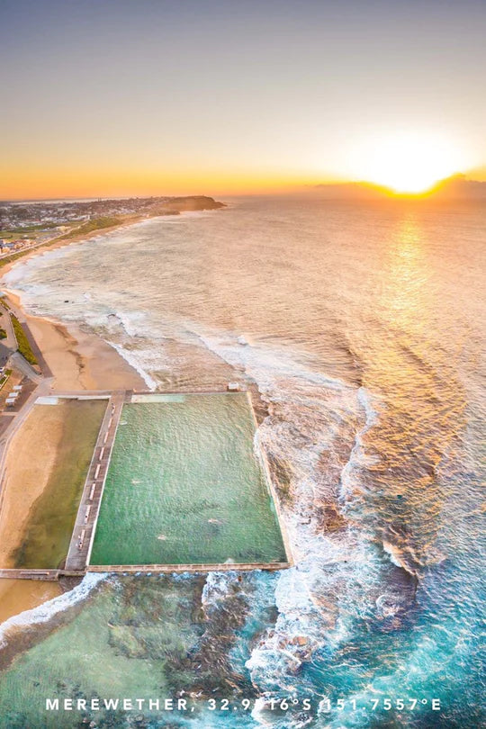 Merewether Colours Tea Towel