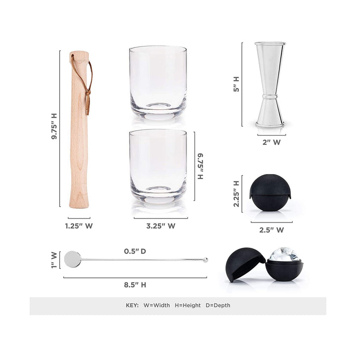 Muddled Cocktail Bar Set