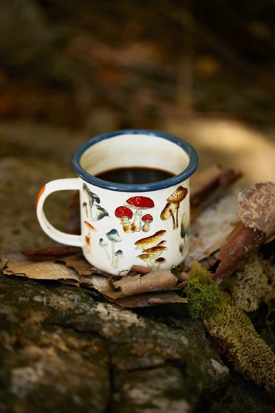 Enamel Mug - Mushroom