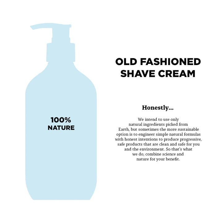 Old Fashioned Shave Cream Jar 100ml