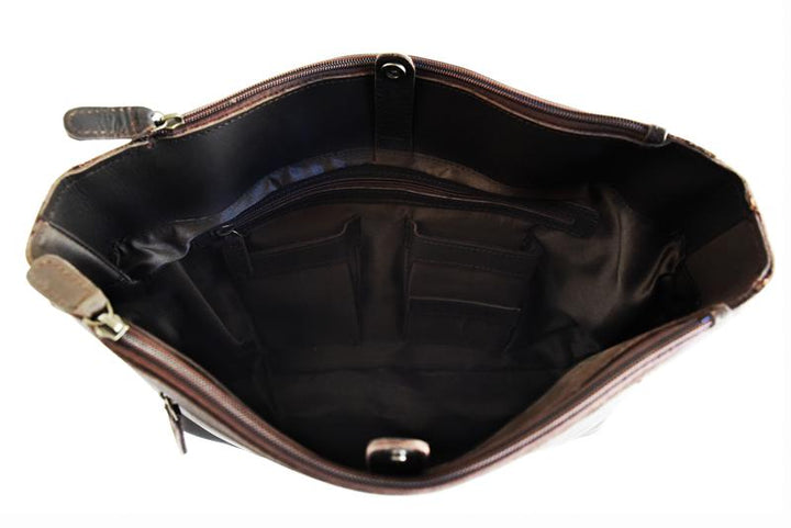 Soldier 15" - Leather Messenger Bag