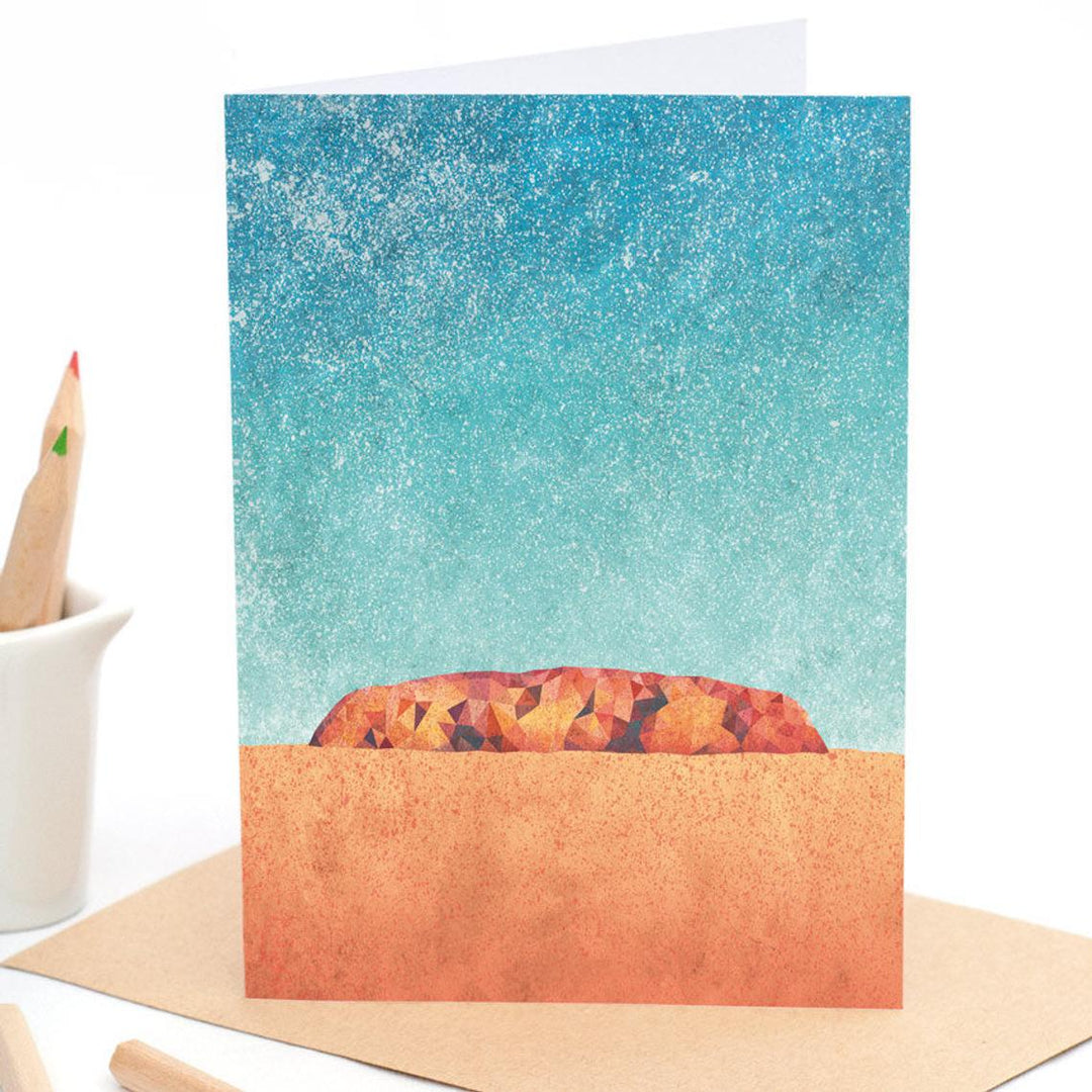 Uluru- Greeting Card