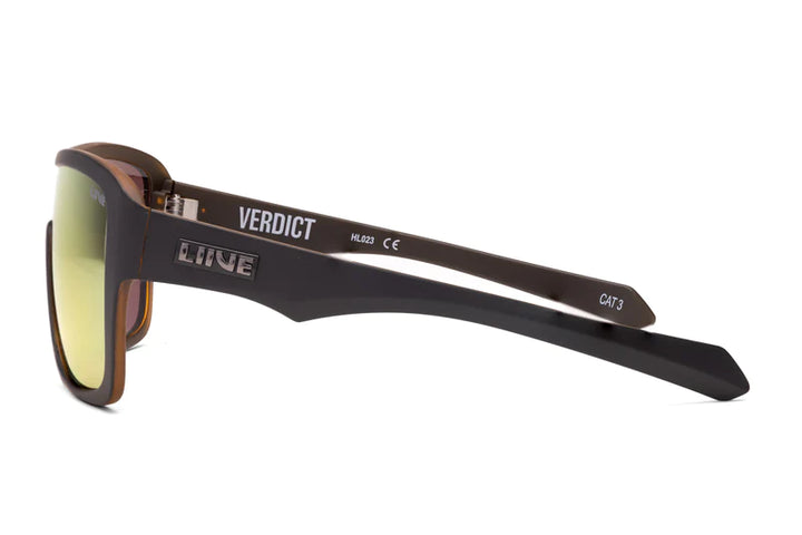 Verdict - Mirror Matt Black Orange