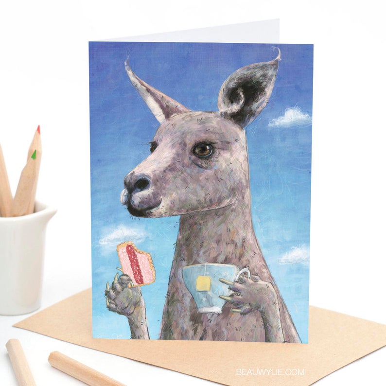 Tea & VoVo - Greeting Card